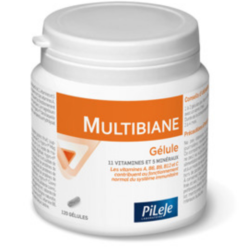 Pharmacie Bastille - Pileje multibiane 120 gélules