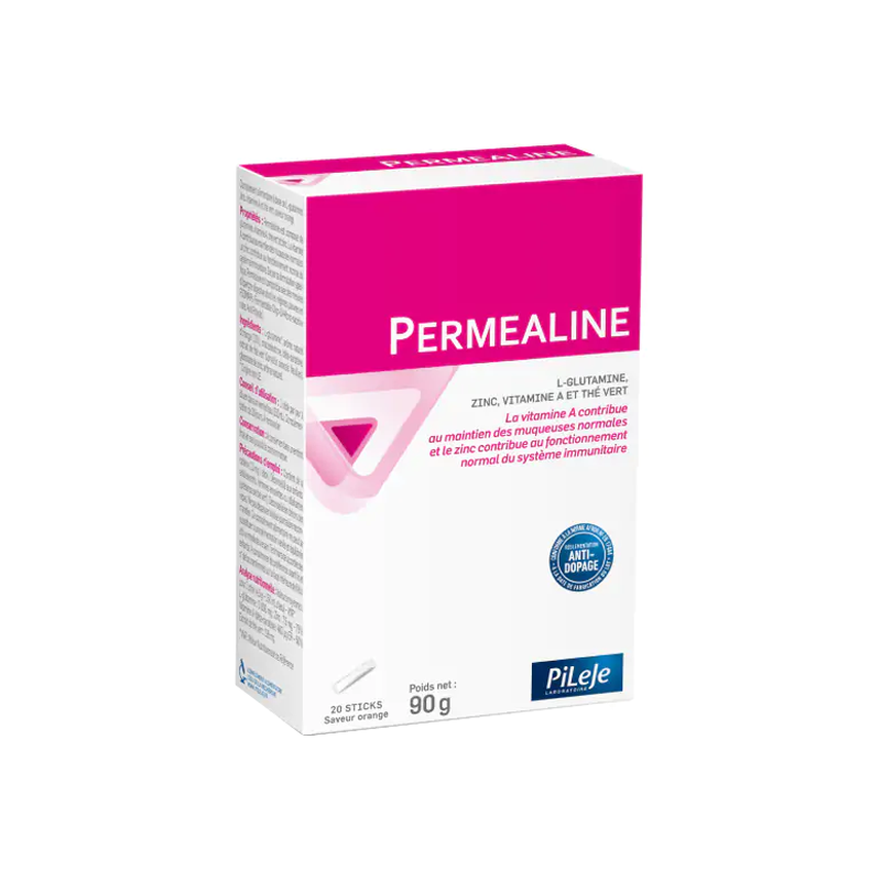 Pharmacie Bastille - Pileje perméaline orange 20 sticks