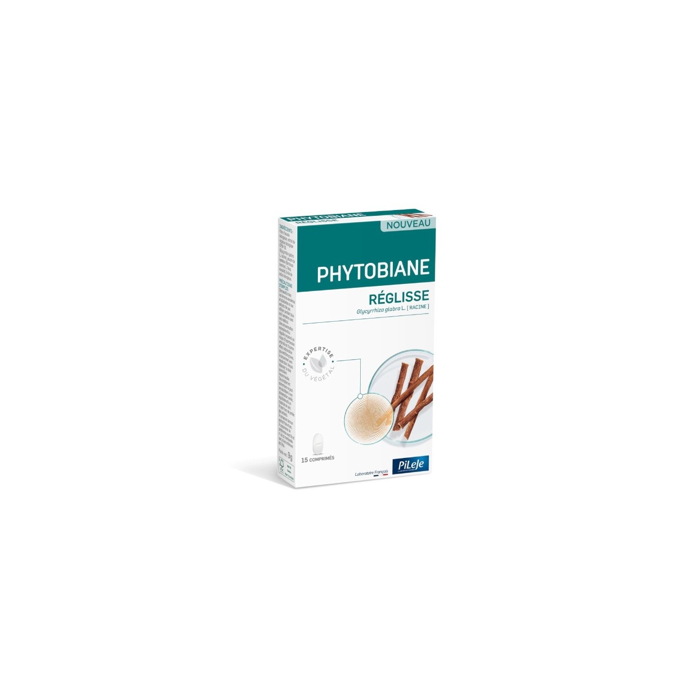 Pileje Phytobiane Réglisse - 15 comprimés
