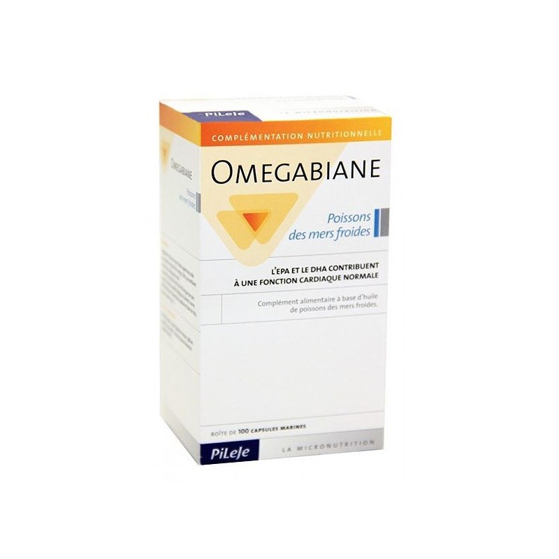 Pharmacie Bastille - Pileje Omegabiane poissons des mers froides 100 capsules
