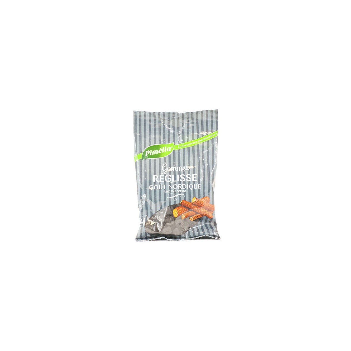 Pimelia Gommes réglisse goût nordique sans sucre - 100g