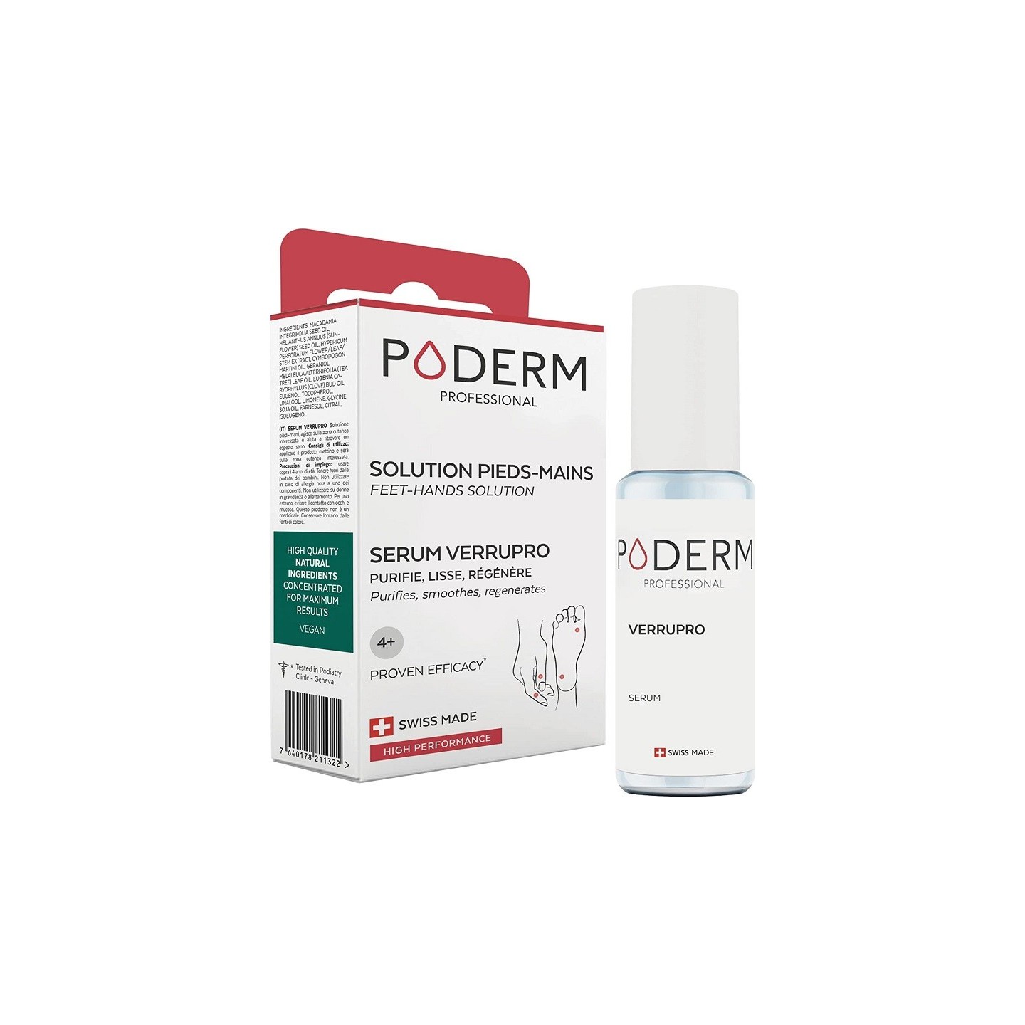 Poderm Verrupro Solution pieds-mains - 6ml