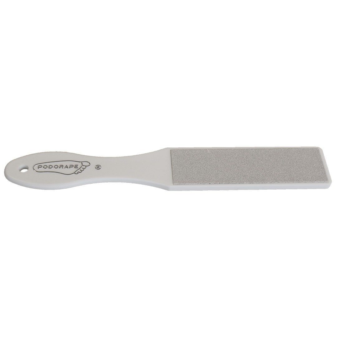 Podorape 27cm Manche Plastique Blanc Opaque
