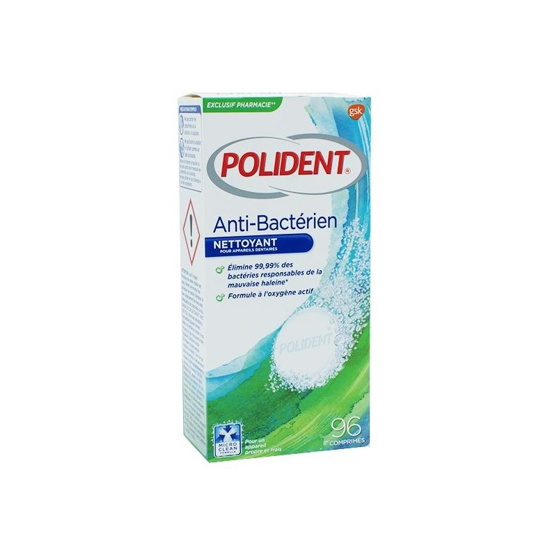 Pharmacie Bastille - Polident corega 96 comprimés nettoyants