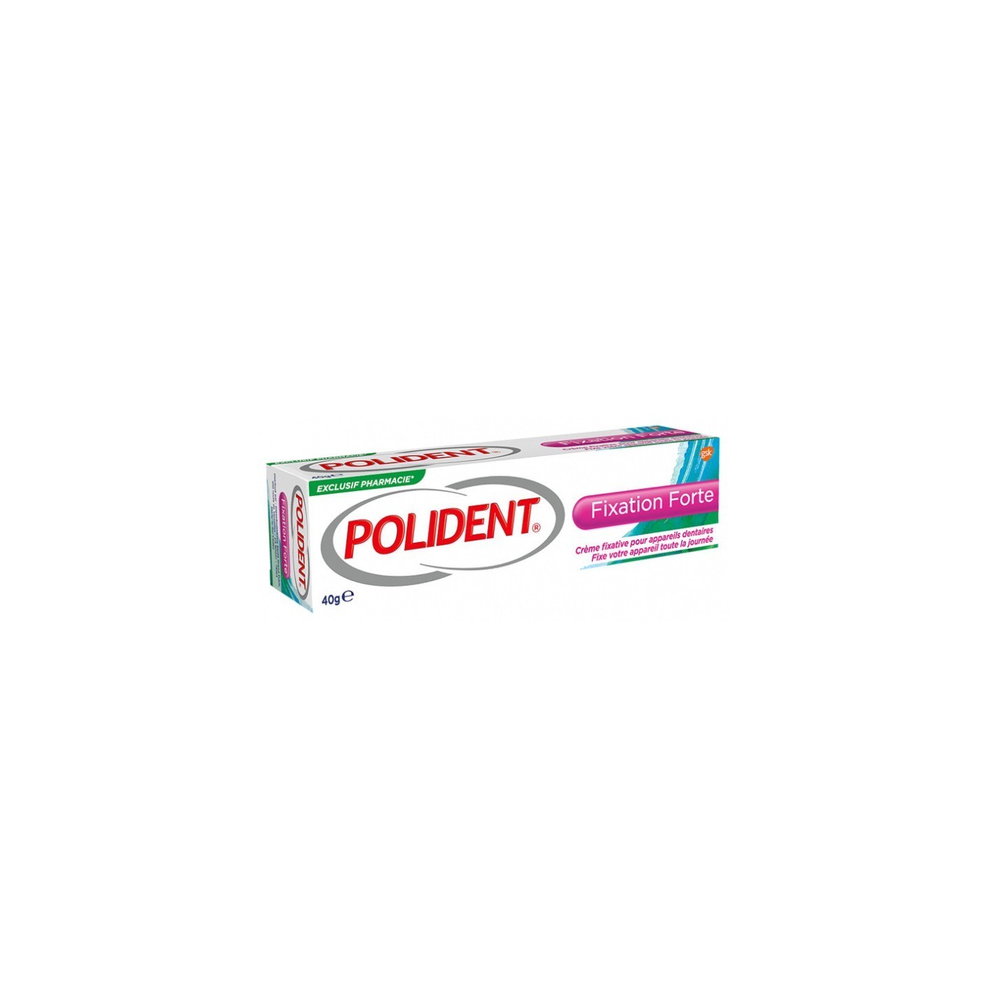 Polident Fixation Forte Crème fixative - 40g