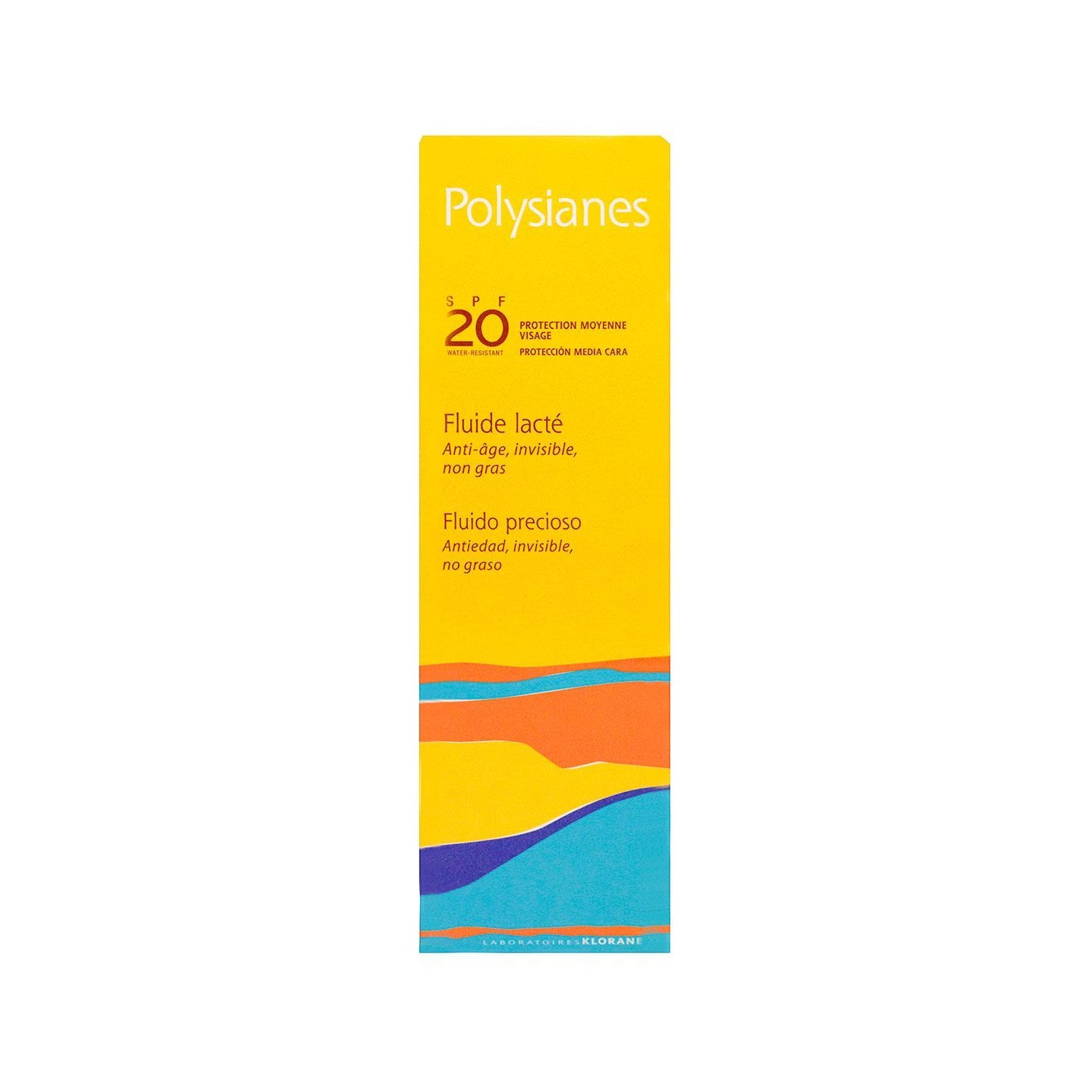 Polysianes Fluide lacté SPF 20 visage 40ml