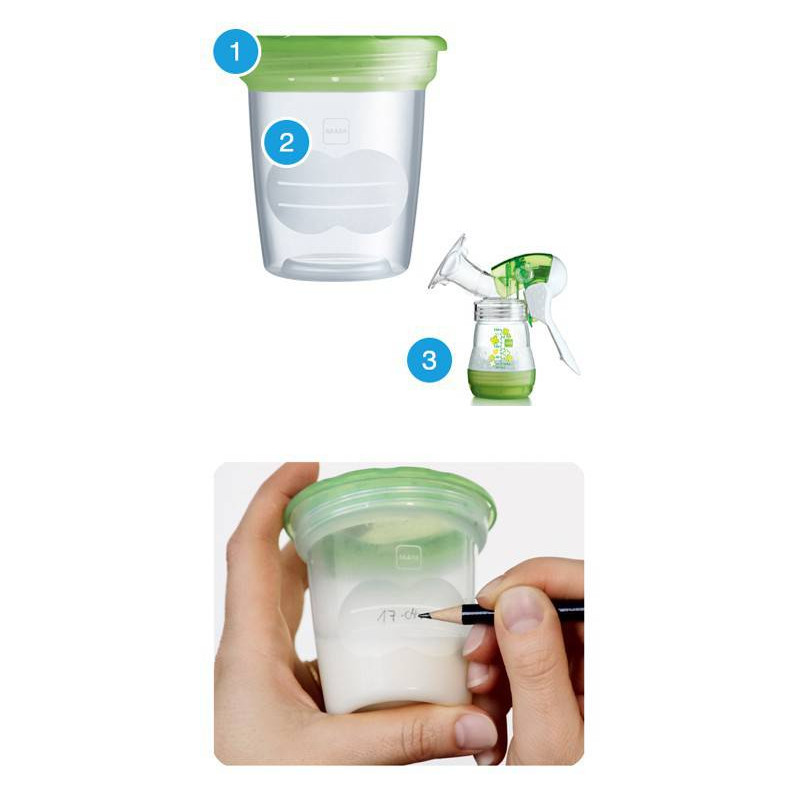 POT DE CONSERVATION LAIT MATERNEL