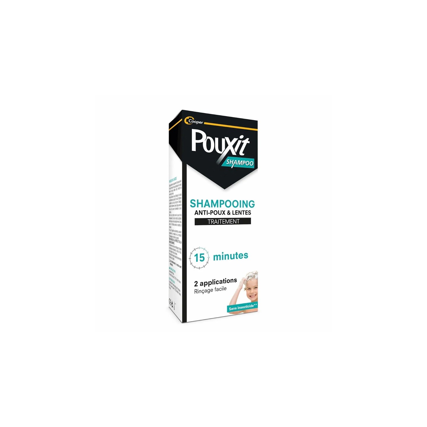 Pouxit Shampoing traitant anti-poux et lentes - 200ml + Peigne