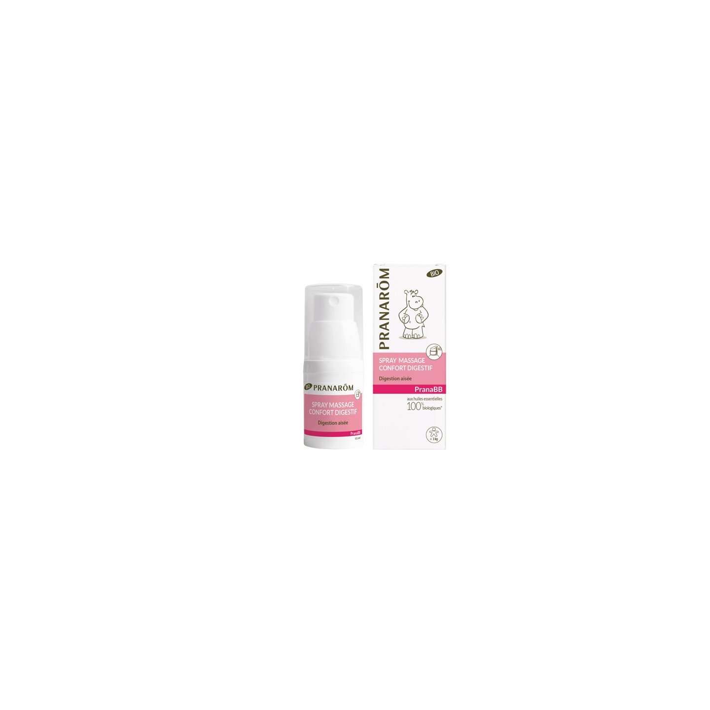 Pranabébé Huile de Massage Confort digestif 15ml