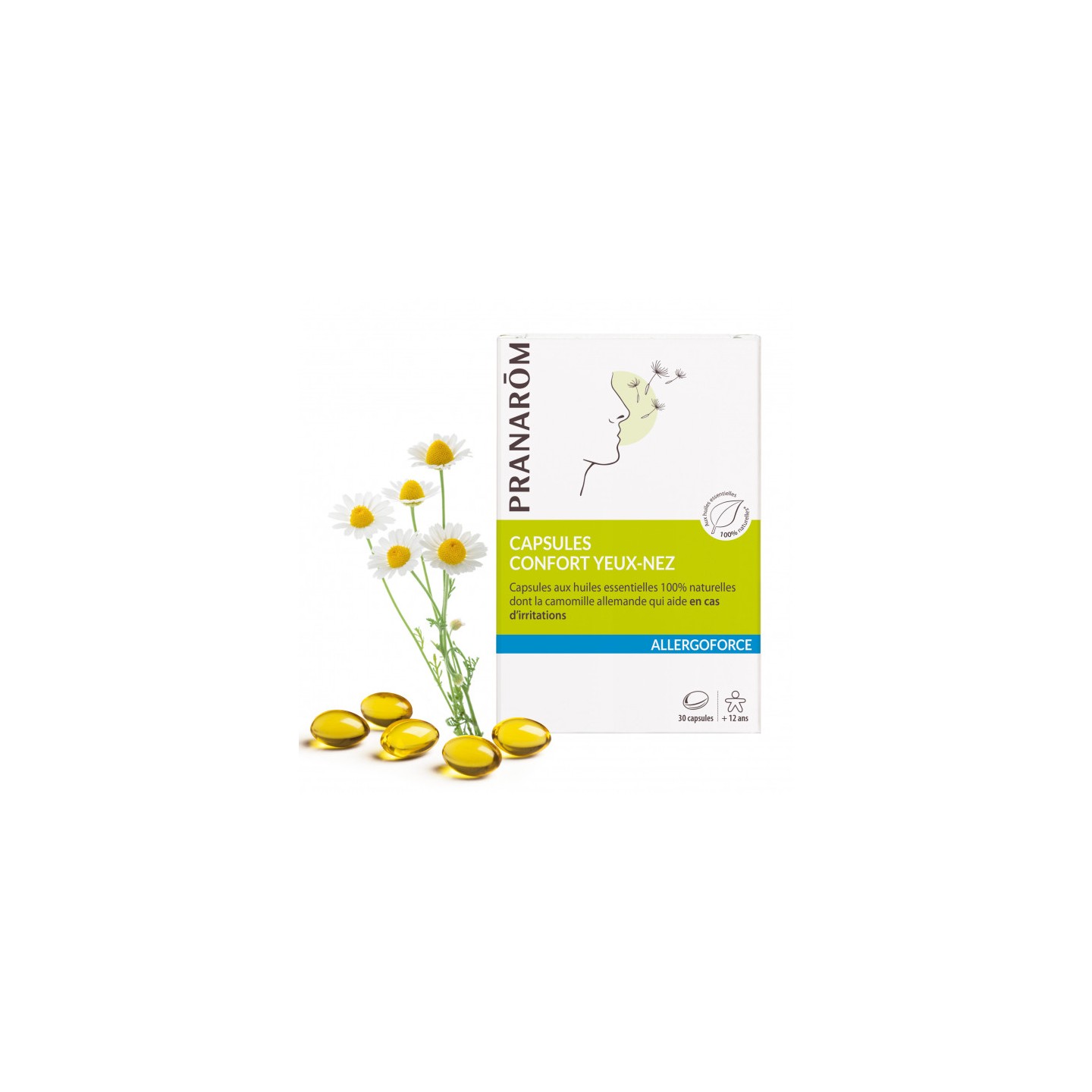 Pranarôm Allergoforce Confort yeux-nez - 30 capsules