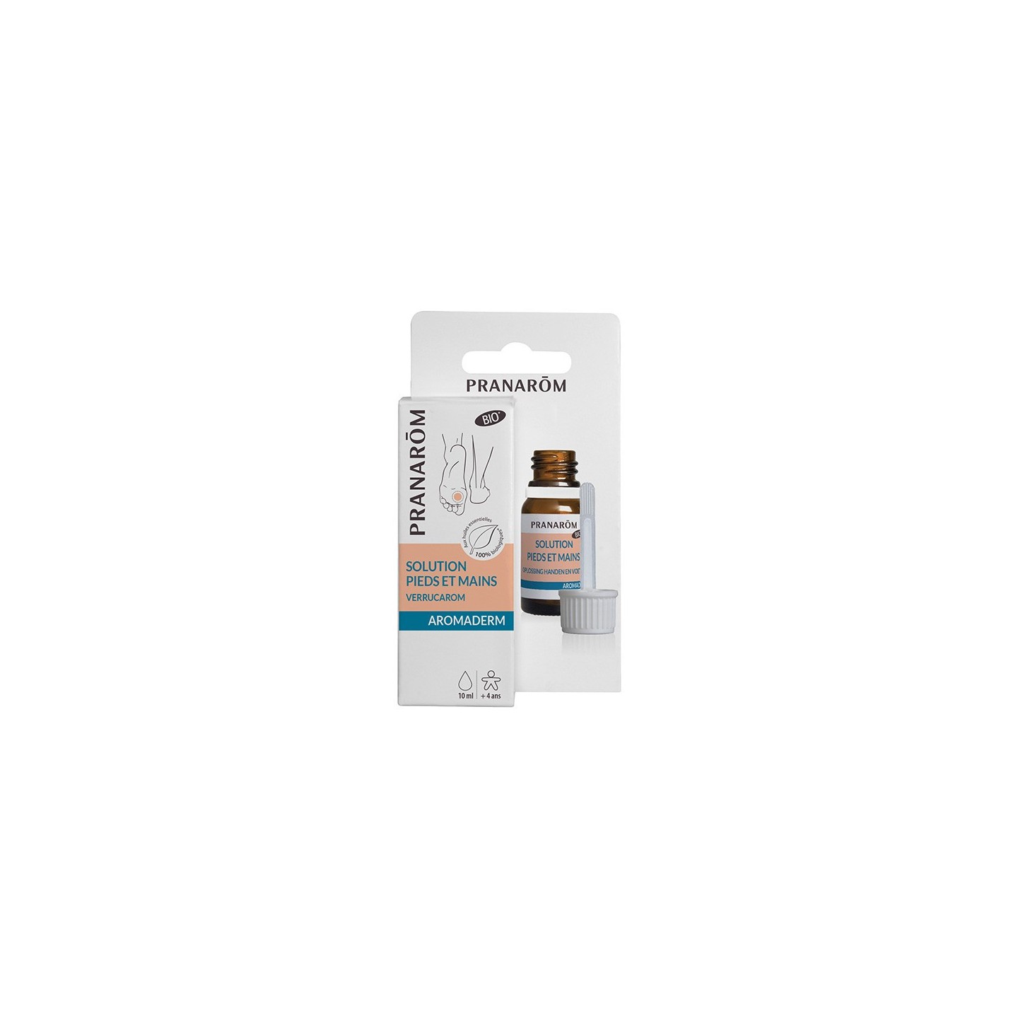 Pranarôm Aromaderm Solution pieds et mains Bio - 10ml
