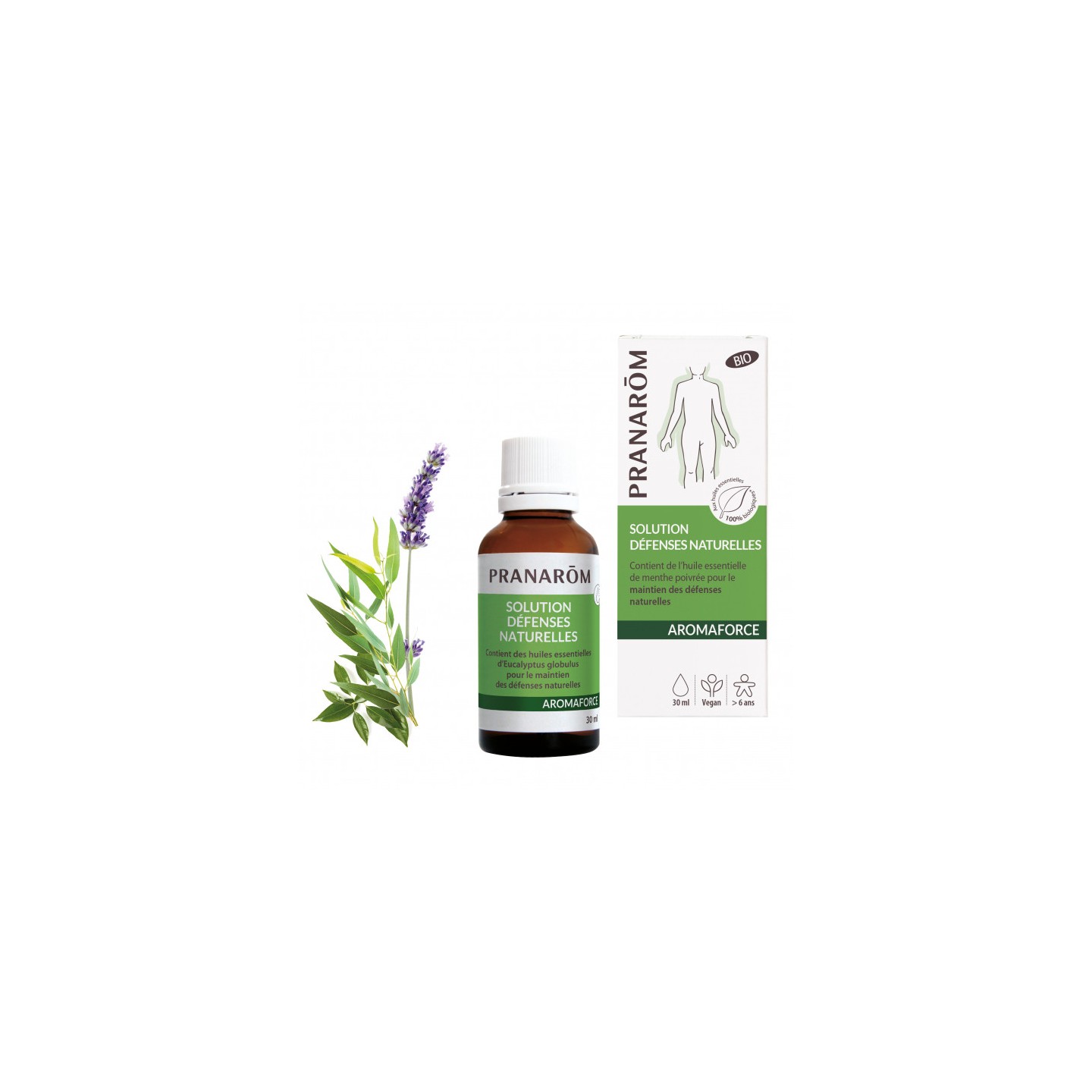 Pranarôm Aromaforce Solution défenses naturelles Bio - 30ml