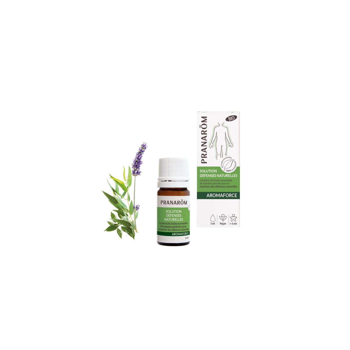 Pranarôm Aromaforce Solution défenses naturelles Bio - 5ml