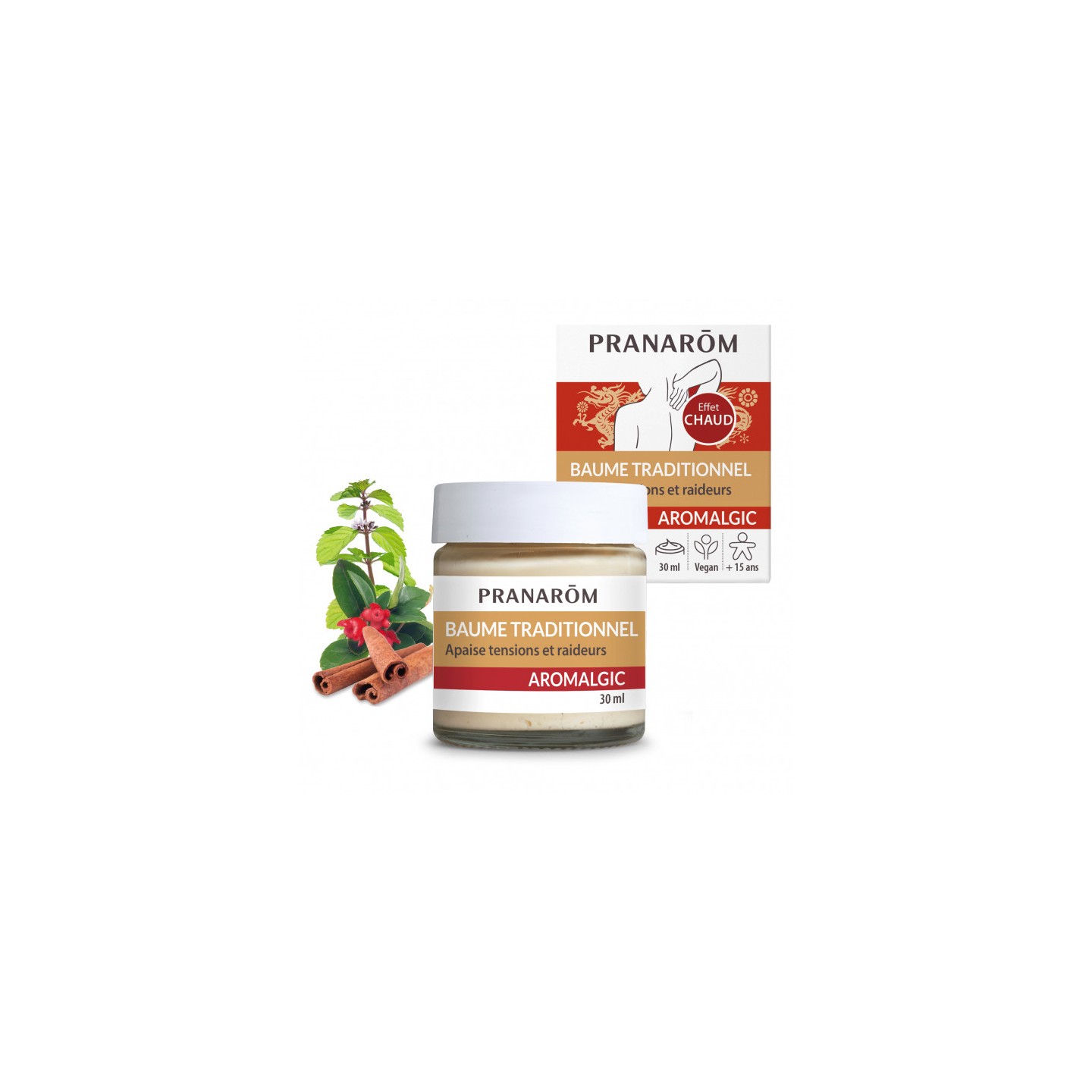 Pranarôm Aromalgic Baume traditionnel - 30ml
