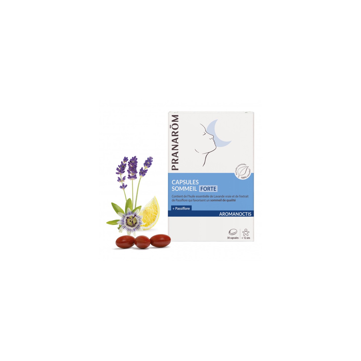 Pranarôm Aromanoctis Capsules Sommeil forte - 30 capsules