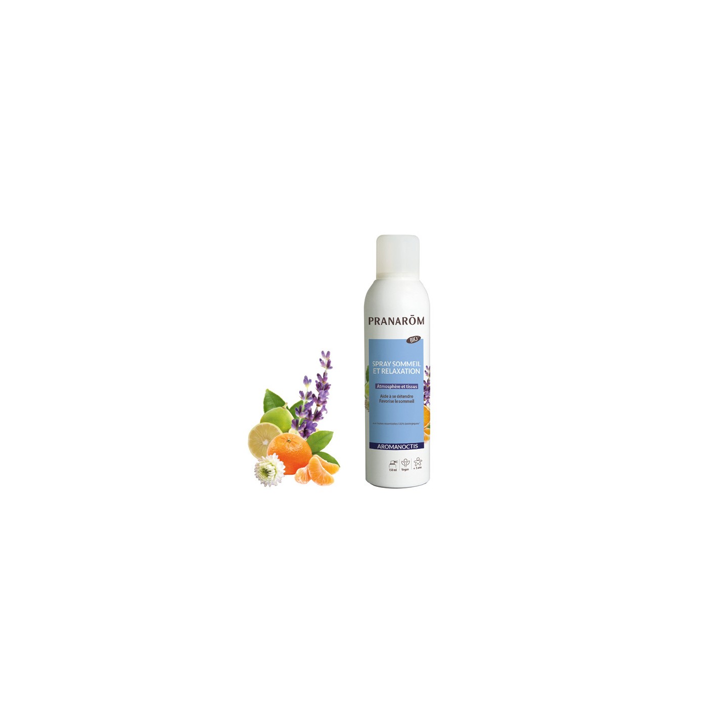 Pranarôm Aromanoctis Spray sommeil et relaxation Bio - 150ml