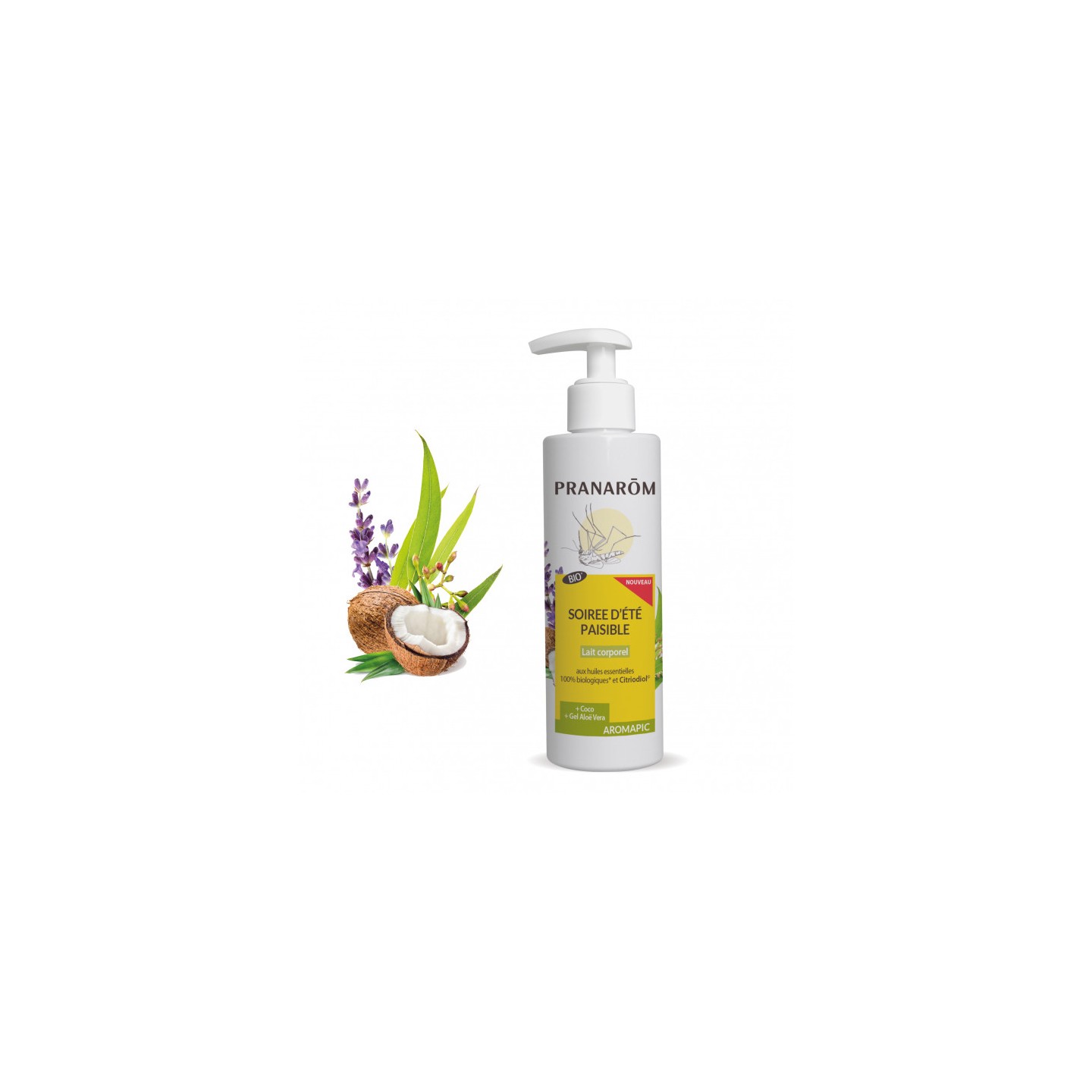 Pranarôm Aromapic Lait corporel Bio - 200ml