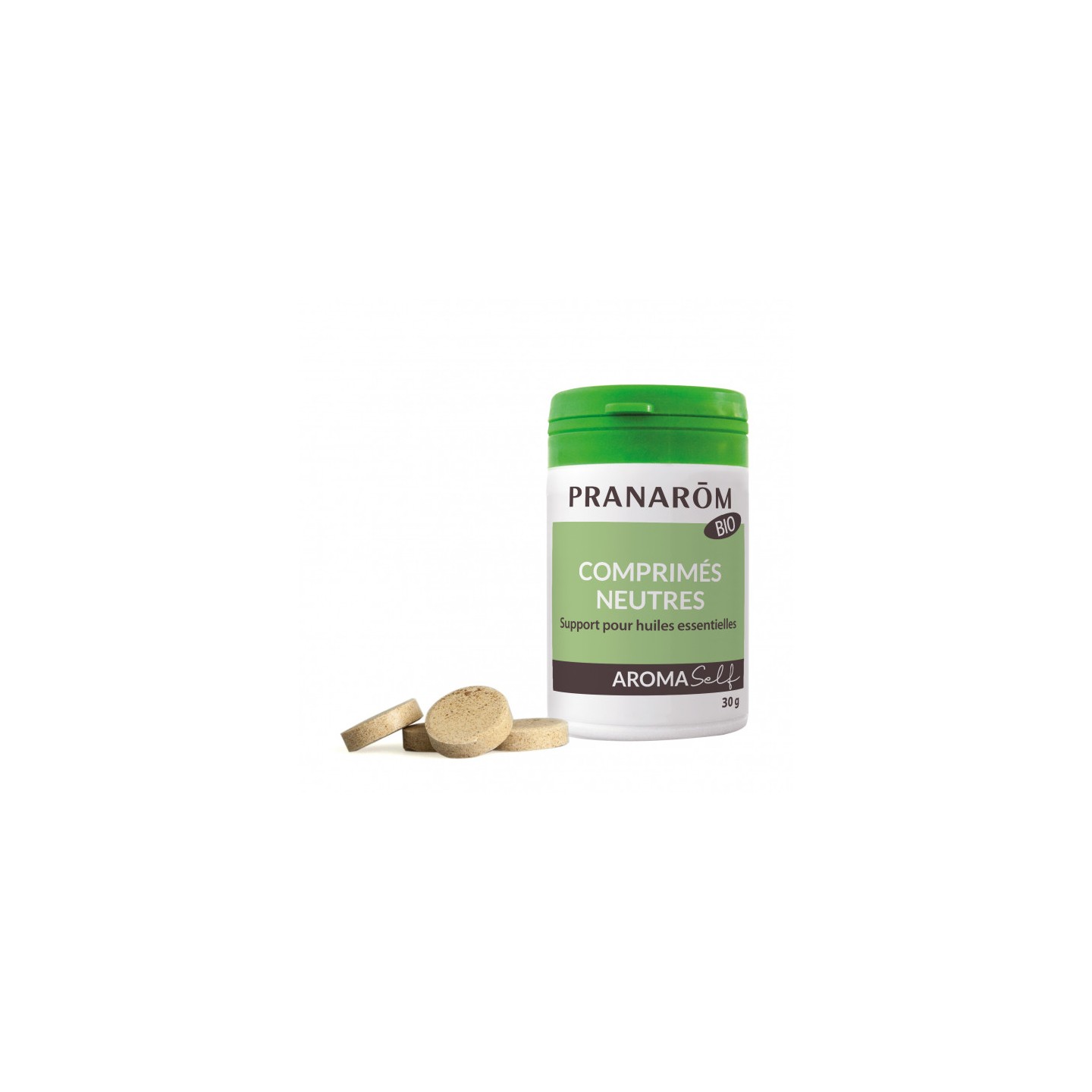 Pranarôm Aromaself Comprimés neutres Bio - 30g