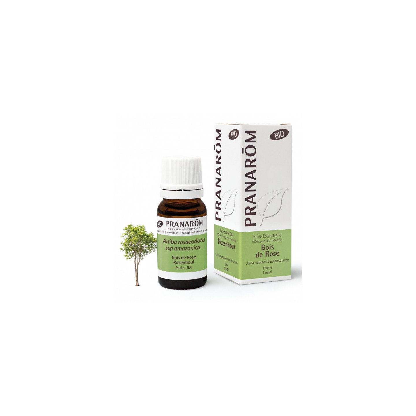 Pranarôm Huile essentielle Bois de Rose Bio - 10ml