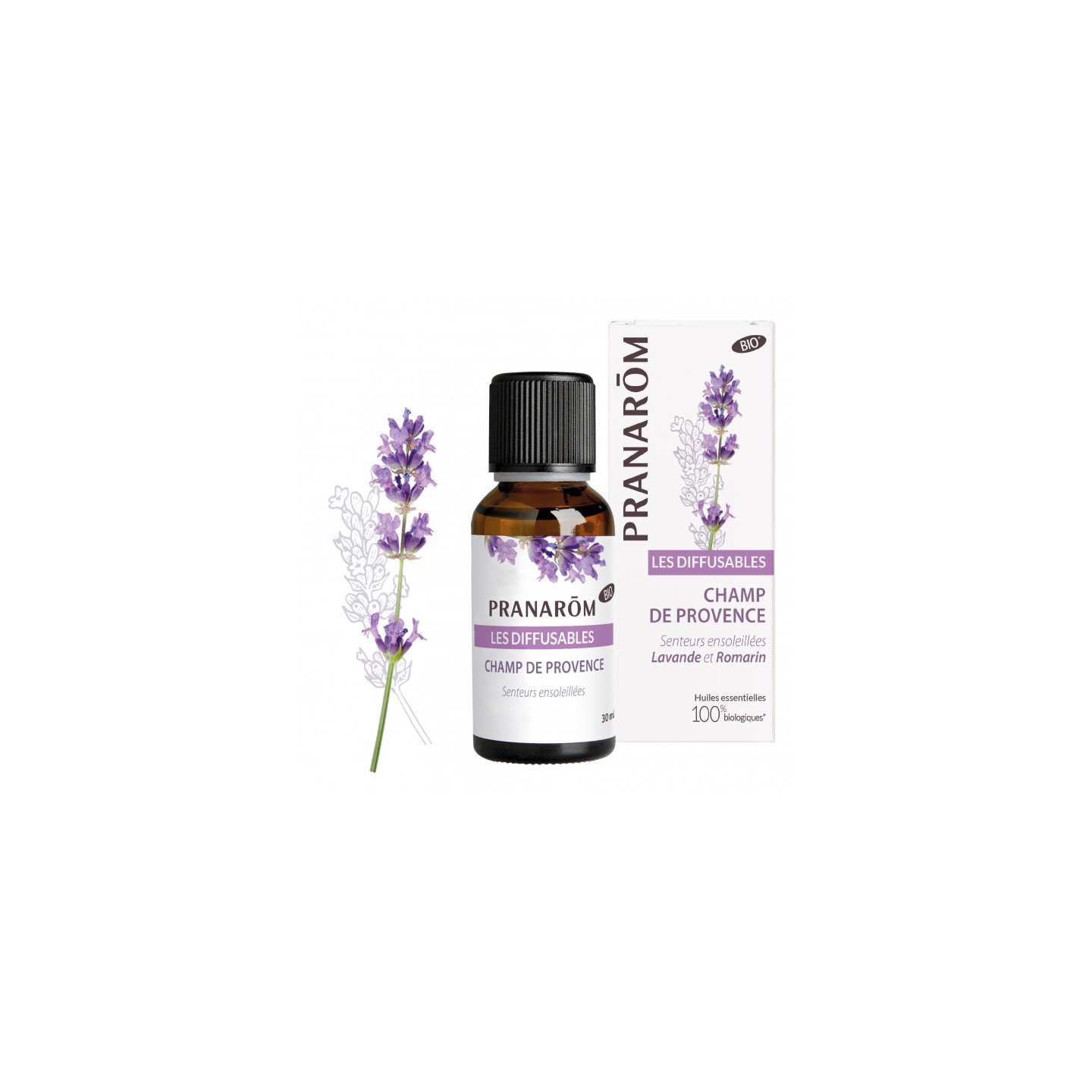 Pranarôm Huile essentielle Champ de Provence - 30ml