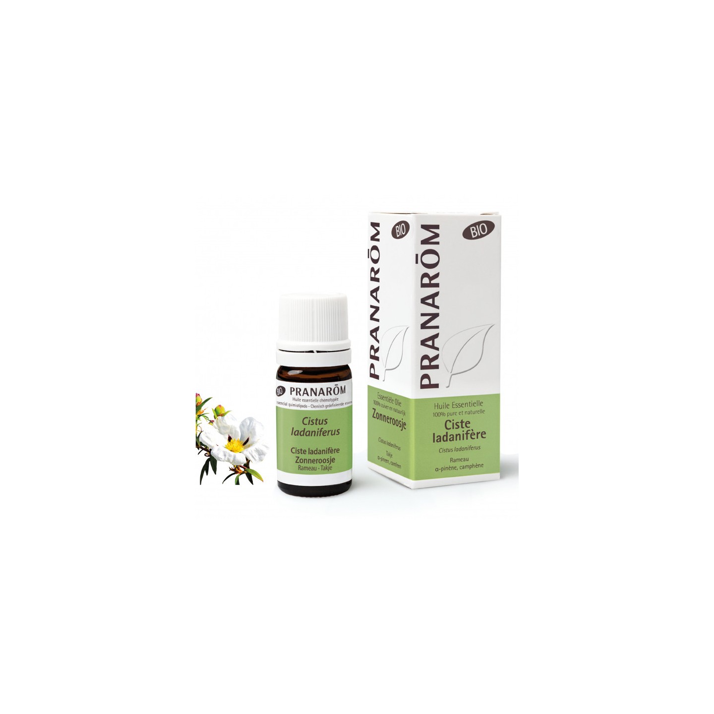 Pranarôm Huile essentielle Ciste ladanifère Bio - 5ml