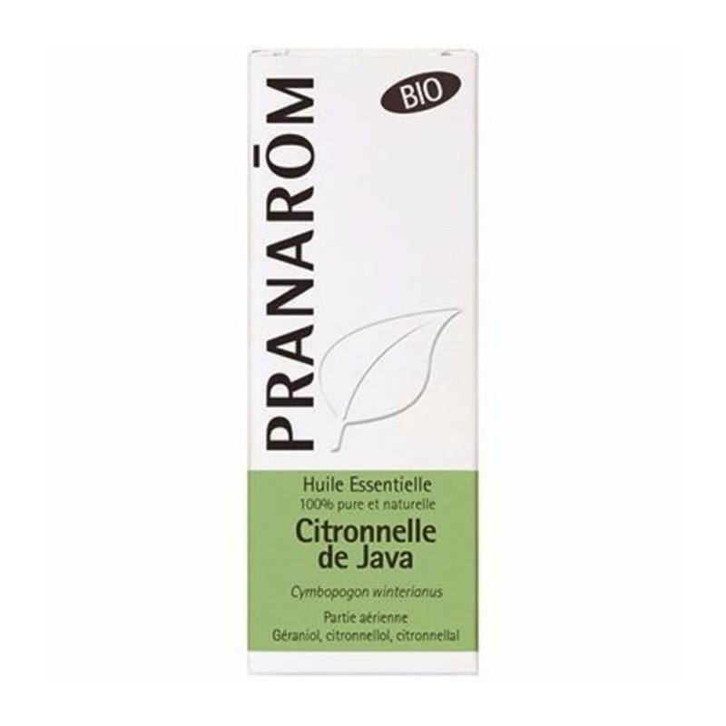 Pharmacie Bastille - Pranarôm huile essentielle citronnelle de java bio 10ml