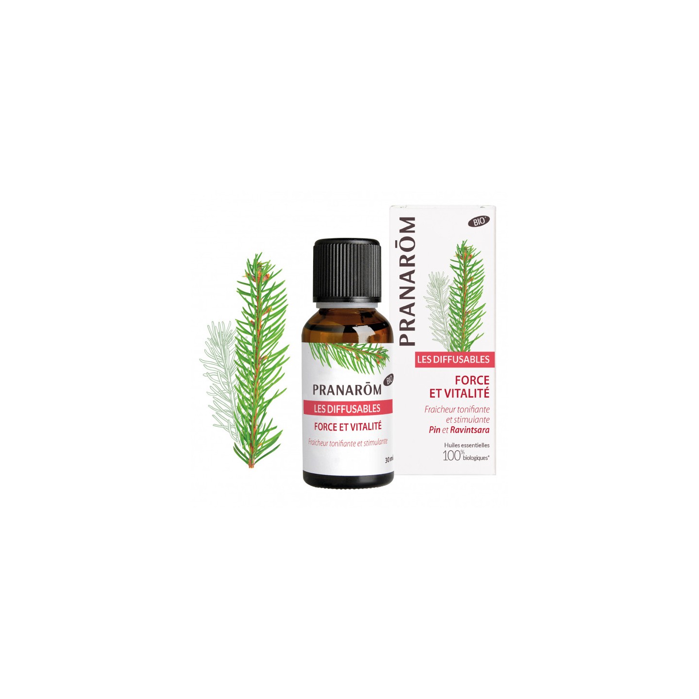 Pranarôm Huile essentielle Force et vitalité - 30ml