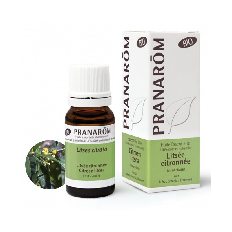 Pharmacie Bastille - Pranarôm huile essentielle litsée citronnée 10ml