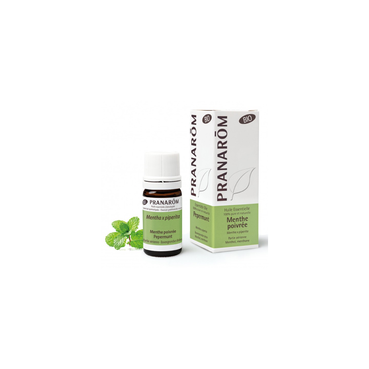 Pranarôm Huile essentielle Menthe poivrée Bio - 5ml