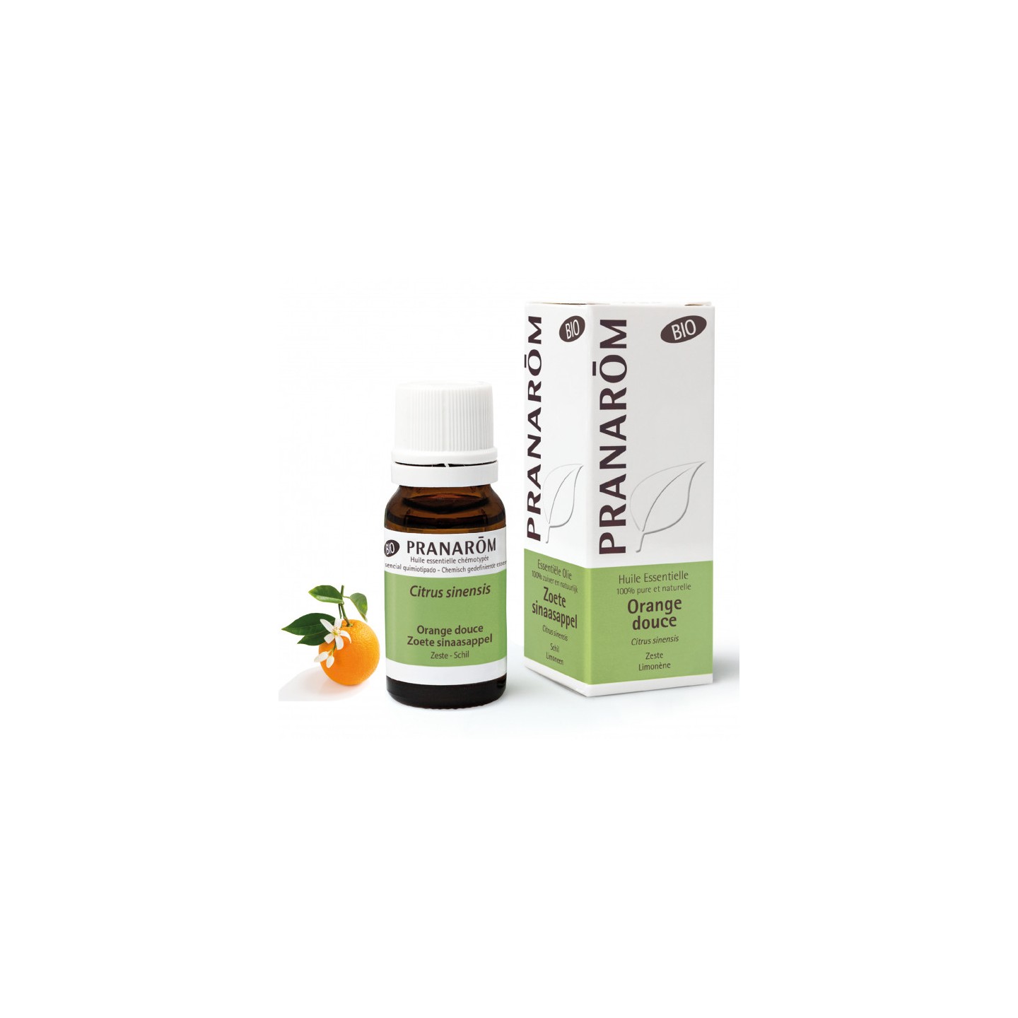 Pranarôm Huile essentielle Orange douce Bio - 10ml
