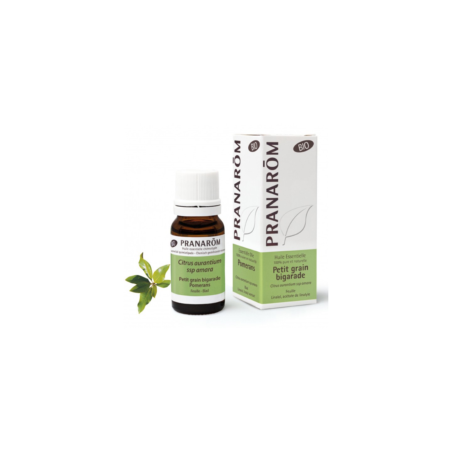 Pranarôm Huile essentielle Petit grain bigarade Bio - 10ml