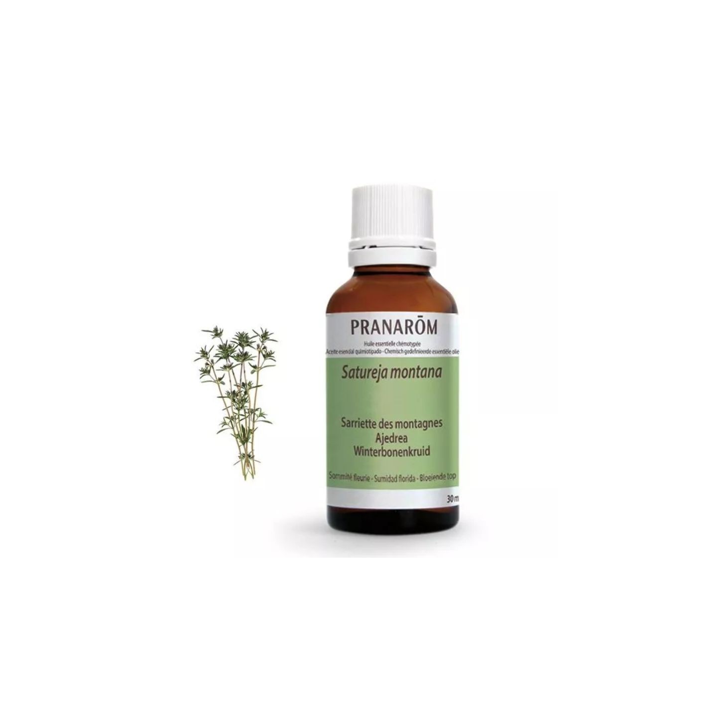 Pranarôm Huile essentielle Sarriette des montagnes - 30ml