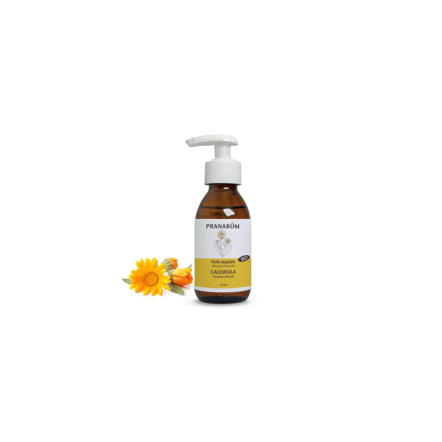 Pranarôm Huile végétale Calendula Bio - 100ml