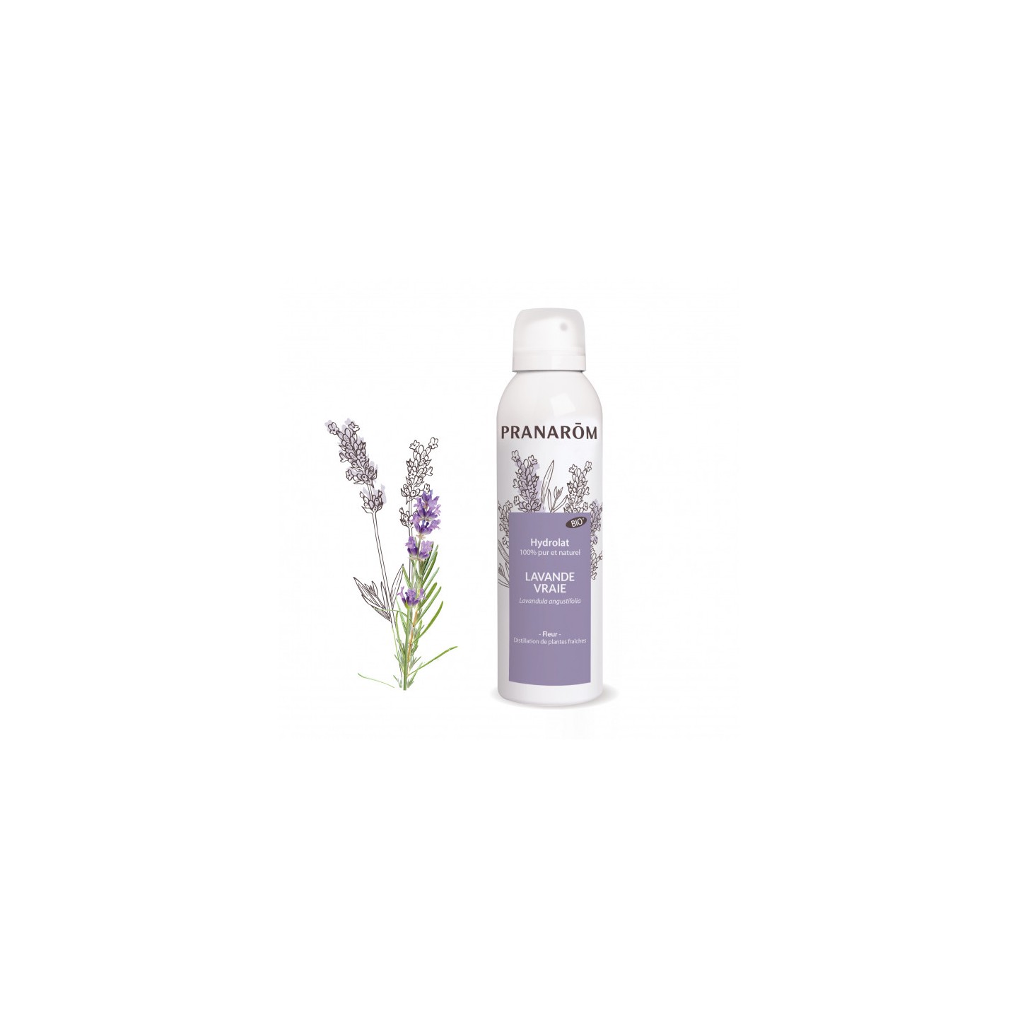Pranarôm Hydrolat Lavande Vraie Bio - 150ml