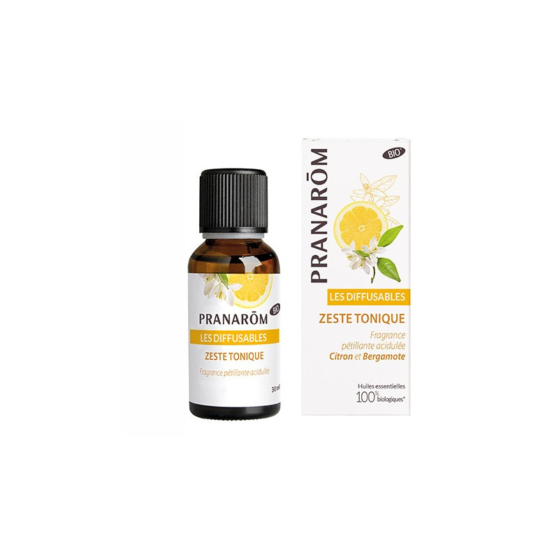 PRANAROM LES DIFFUSABLES H. E. ZESTE TONIQUE pranarom 30 ml