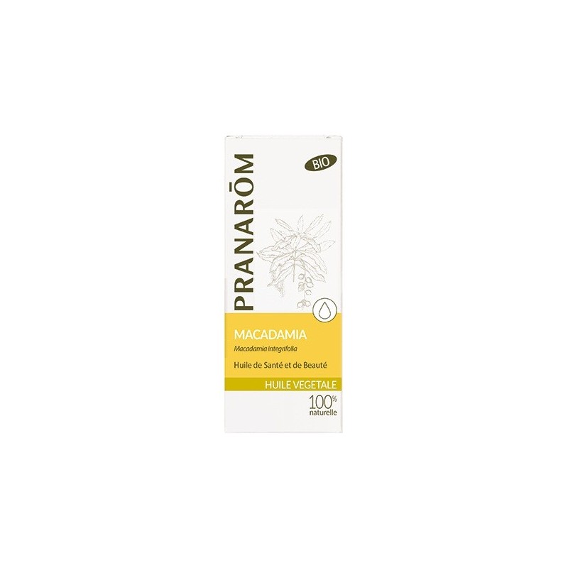 Pharmacie Bastille - Pranarôm macadamia huile végétale bio 50ml
