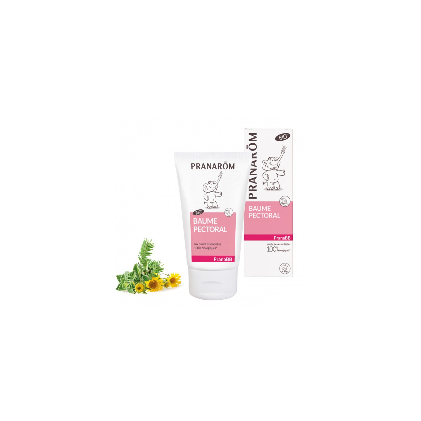 Pranarôm PranaBB Baume pectoral Bio - 40ml