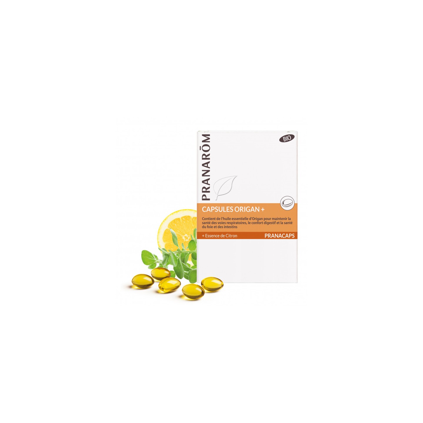 Pranarôm Pranacaps Origan+ Bio - 30 capsules