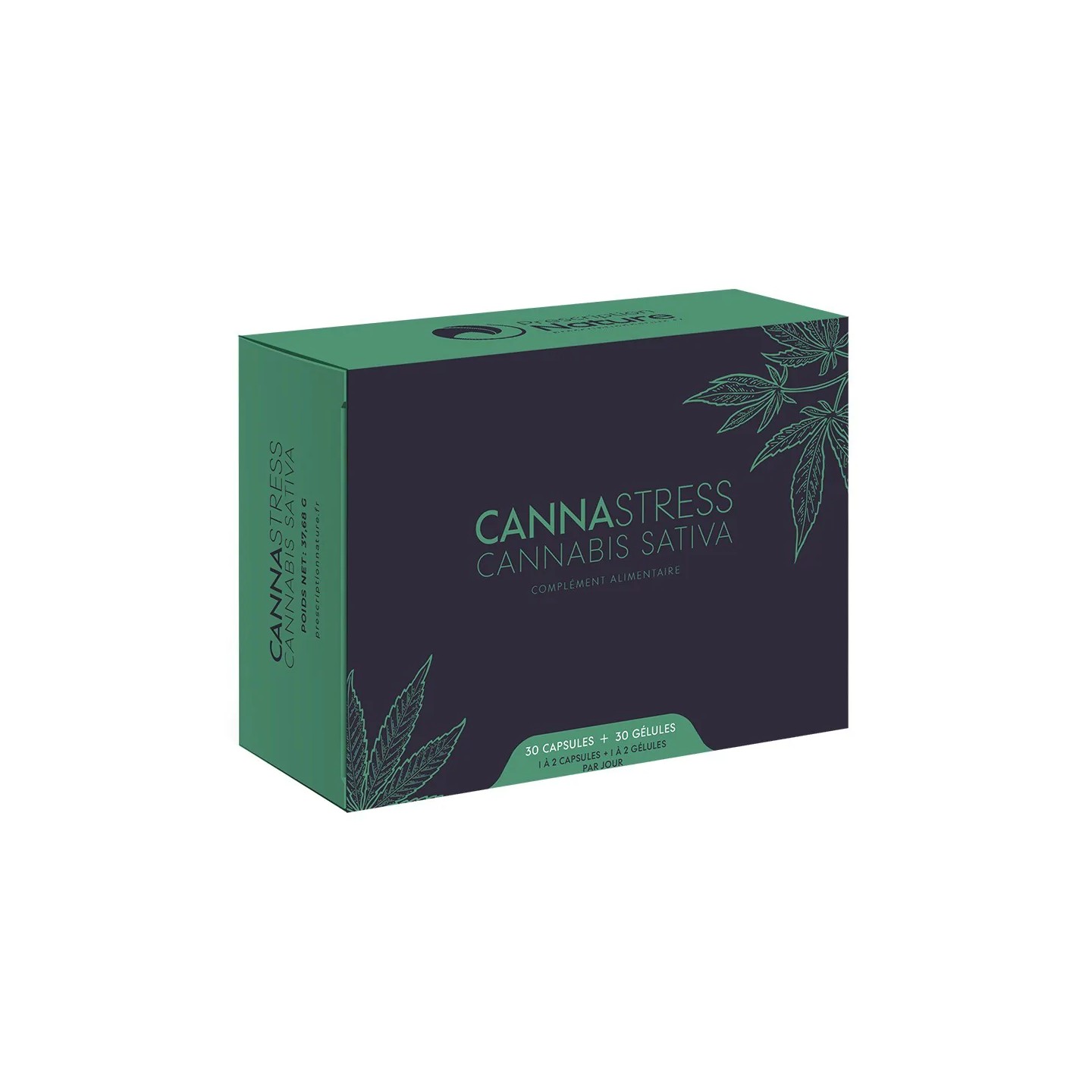 Prescription Nature Cannastress - 30 capsules + 30 gélules