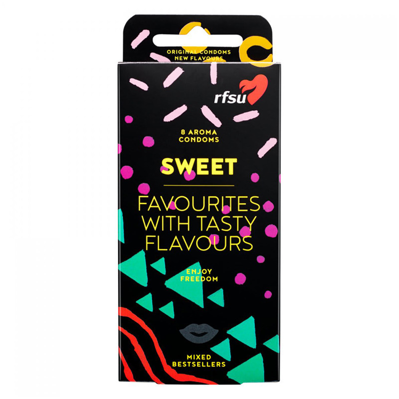 Préservatifs fruités en latex Sweet