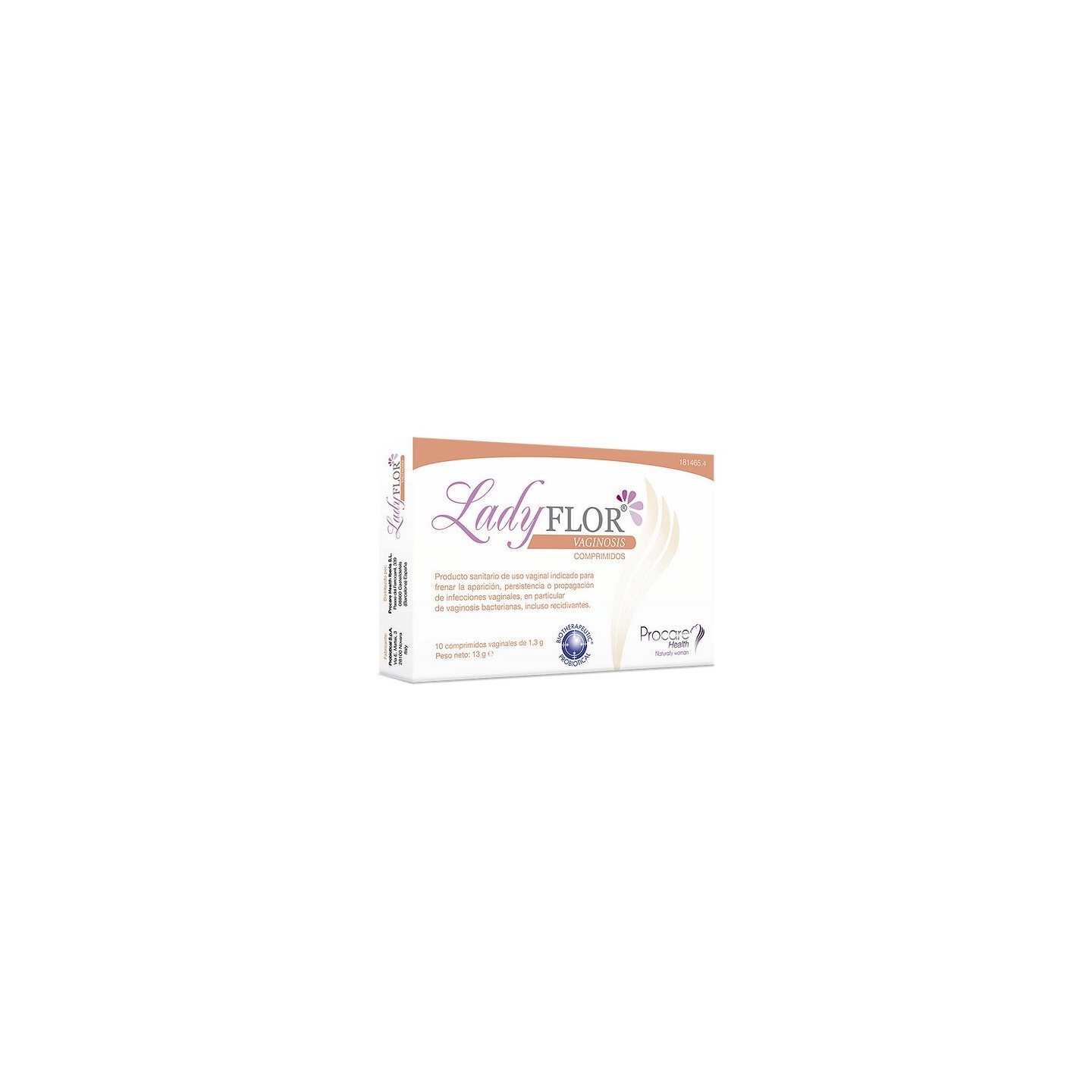 Procare Health Ladyflor Vaginosis - 10 comprimés vaginaux