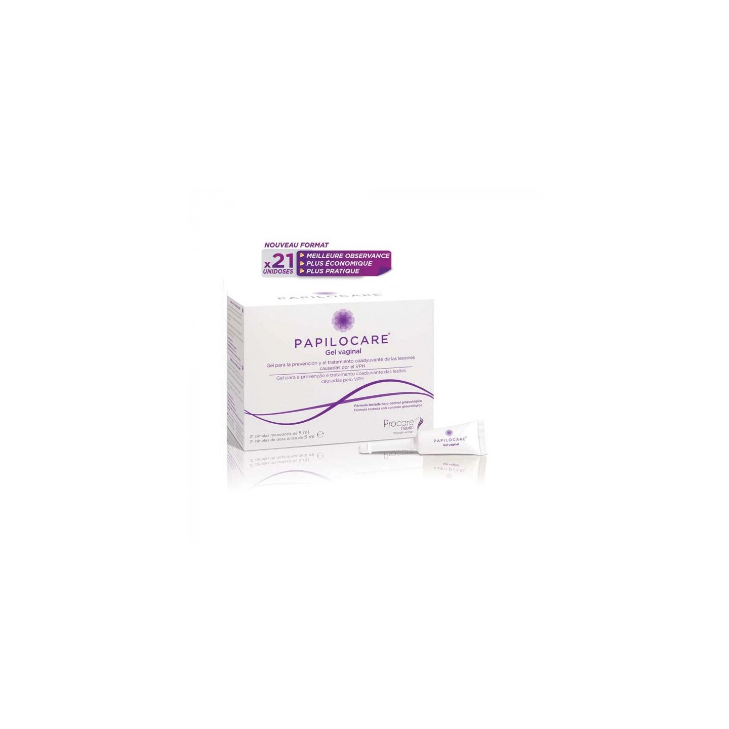 Procare Health Papilocare Gel vaginal - 21 x 5ml