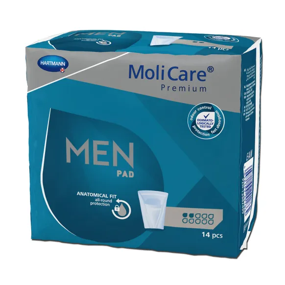 PROTECTION MEN PAD 2 GOUTTES MOLICARE PREMIUM