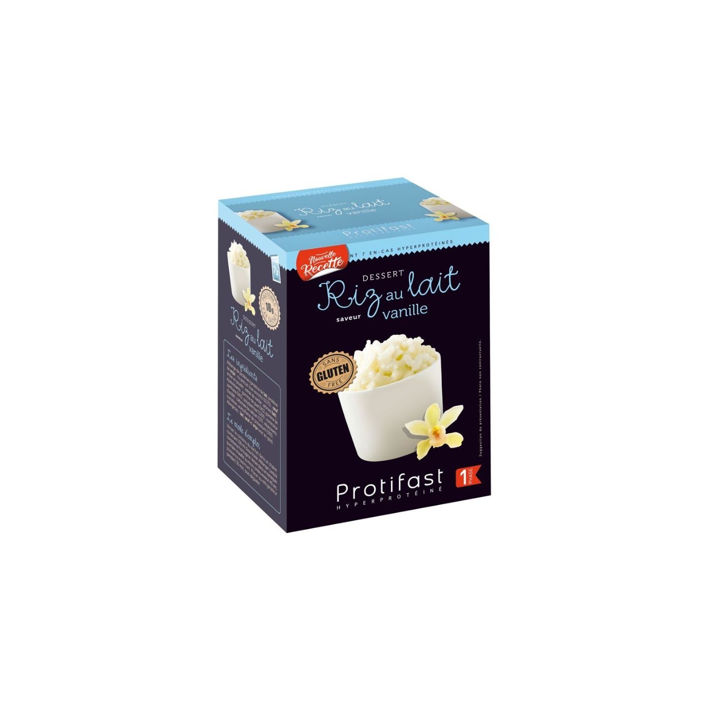 Protifast Riz au lait arôme vanille hyperprotéiné - 7 sachets x 28,5 g