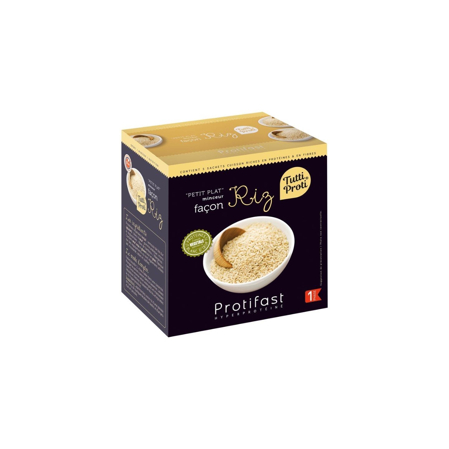 Protifast Riz minceur Tutti Proti - 5 sachets cuisson de 50 g