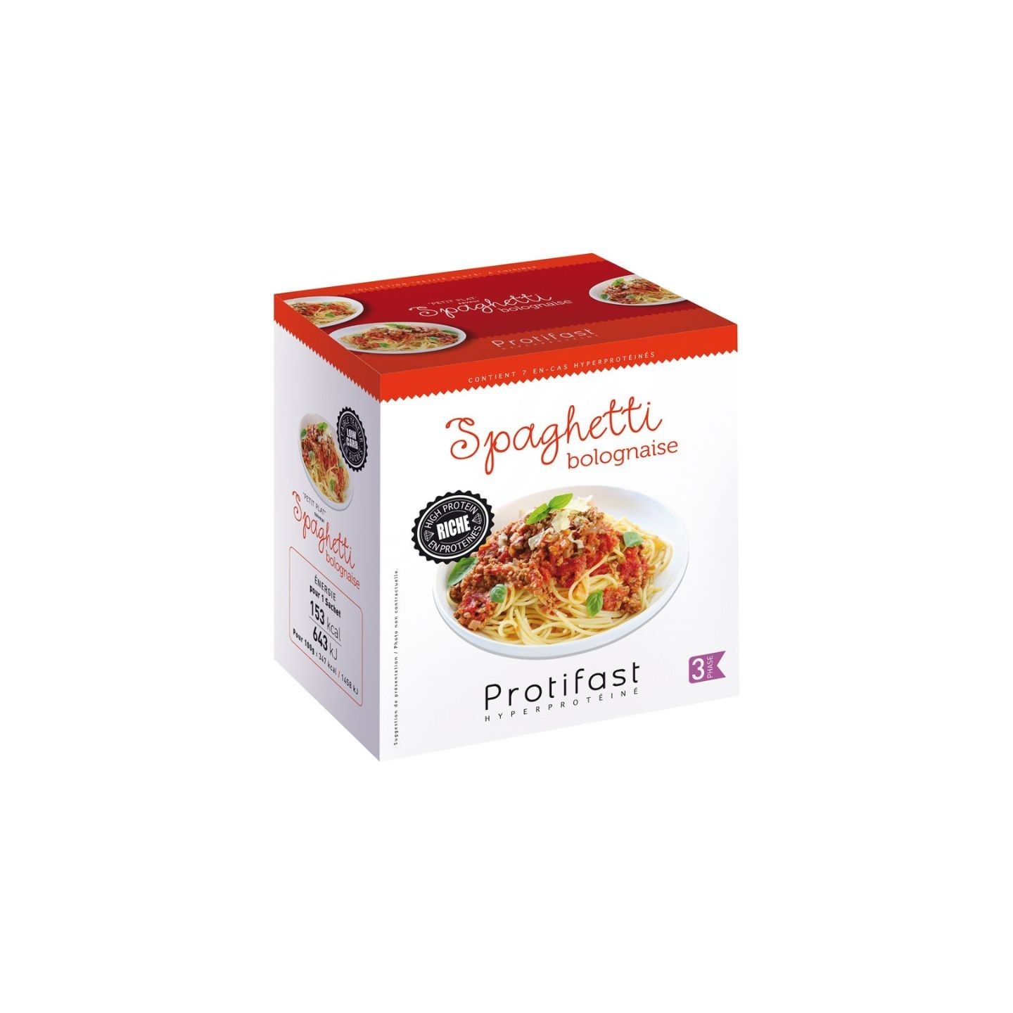 Protifast Spaghetti à la bolognaise - 7 sachets x 44 g