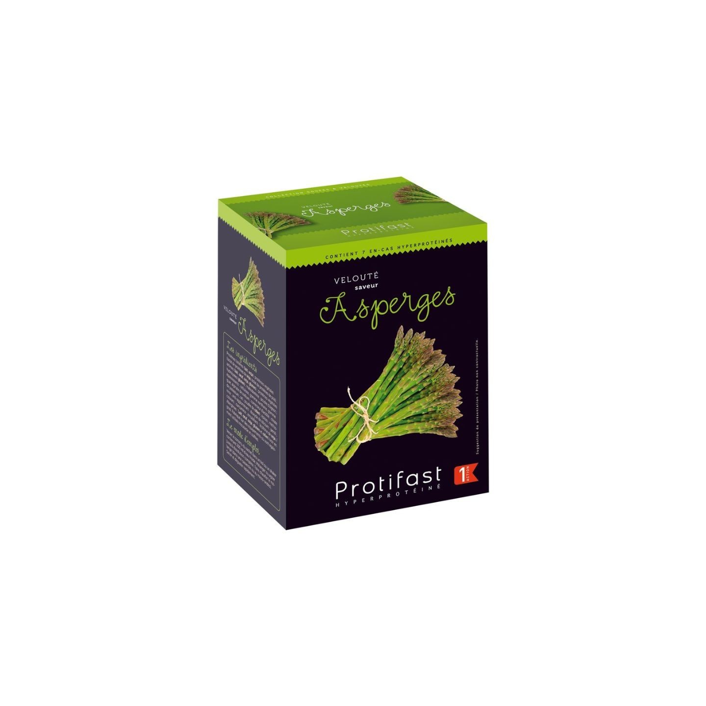 Protifast Velouté hyperprotéiné saveur asperge - 7 sachets de 26.5 g