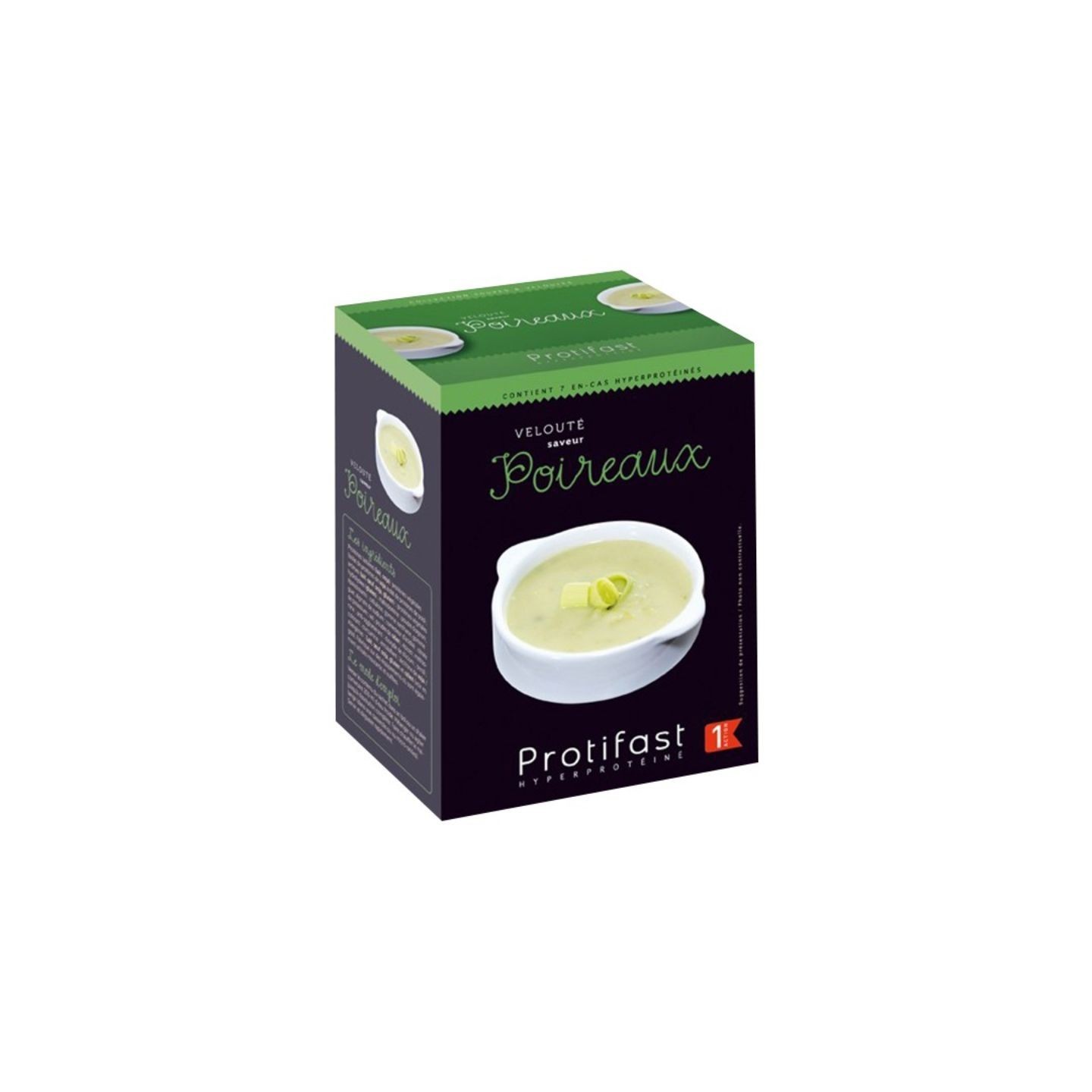Protifast Velouté hyperprotéiné saveur poireau - 7 sachets de 29 g