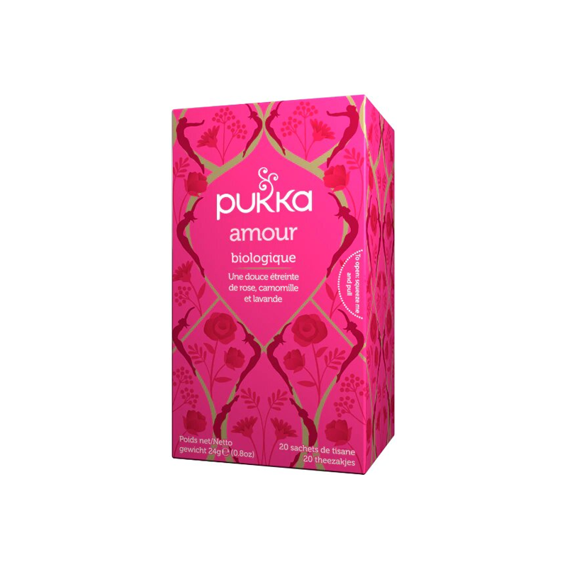 Pharmacie Bastille - Pukka infusion amour bio 20 sachets