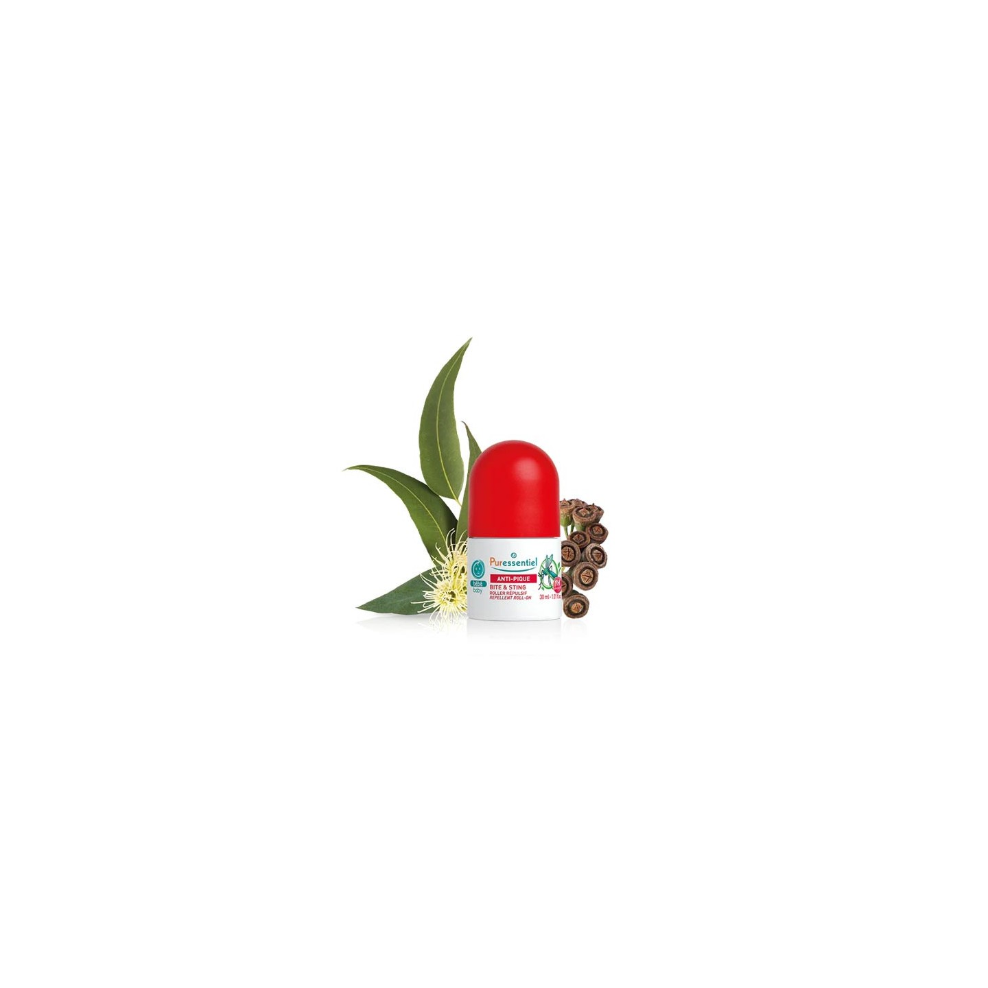 Puressentiel Anti-Pique Roller répulsif bébé anti-moustiques - 30ml